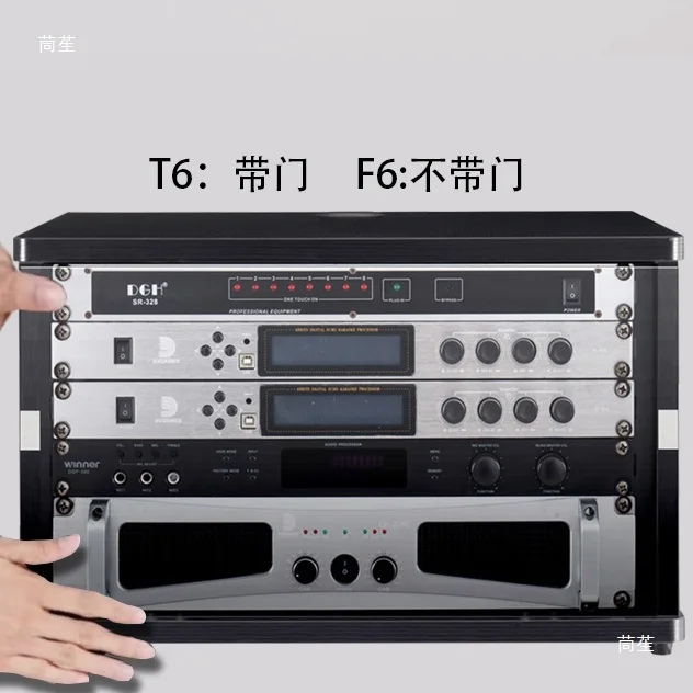 Audio-visual equipment Power amplifier cabinet Mobile jukebox Wooden power amplifier shelf