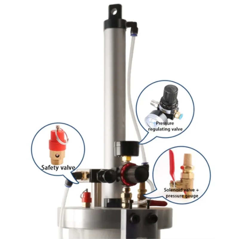 JS-2600AB High Viscosity Silicone Mixing Dispenser 2.6L High Flow AB Glue Potting Machine Filling Machine Customized