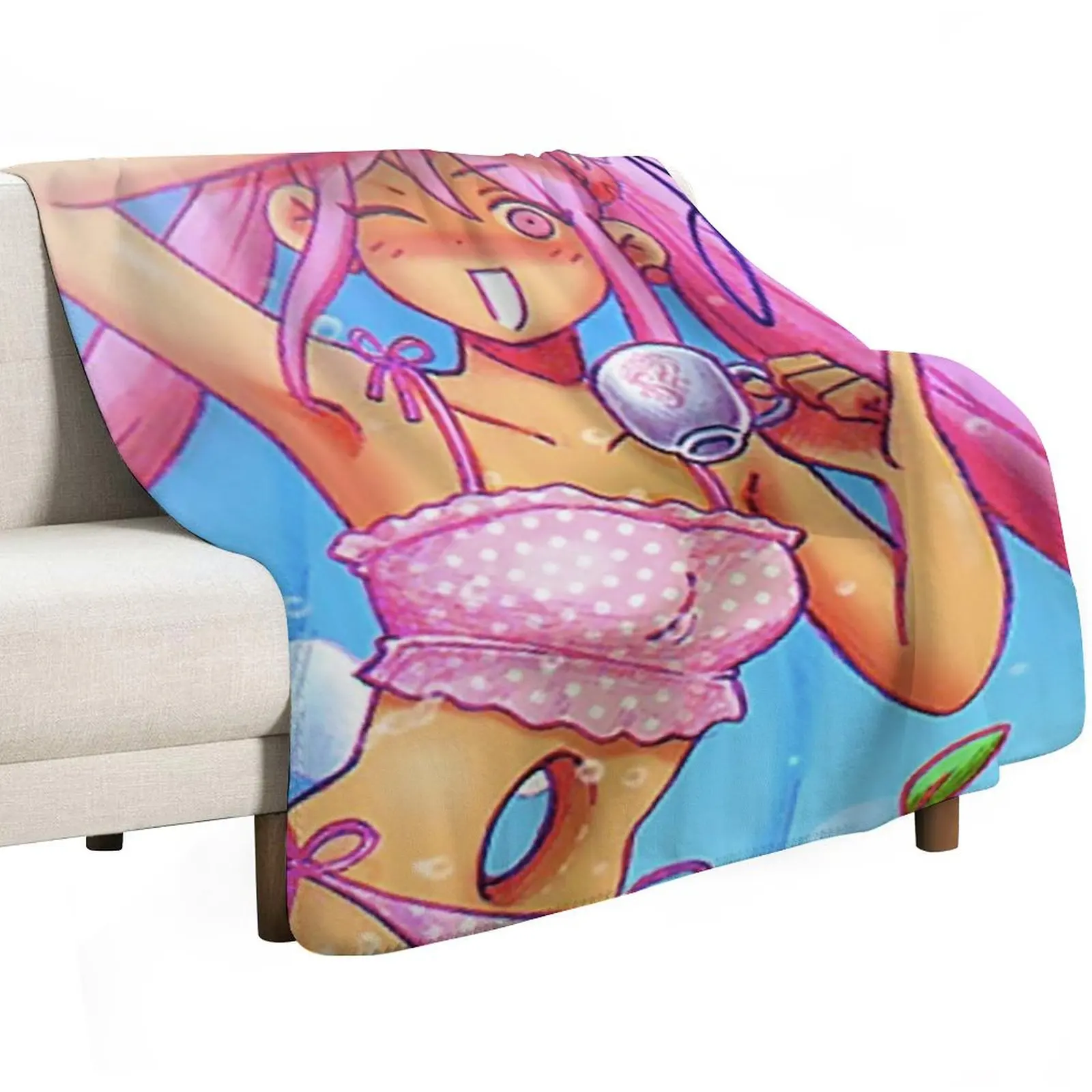 Sweetheart (Omori) Throw Blanket Blankets For Sofas Softest For Decorative Sofa Single Hairy decorative Blankets