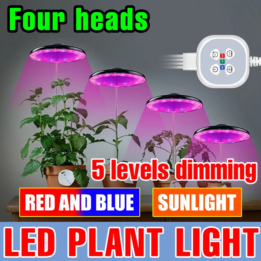 

Full Spectrum Plant Grow Light LED Indoor Seedings Fill Lamp 5V Succulent Hydroponic Cactus Potted Flower Cultivation Lighing