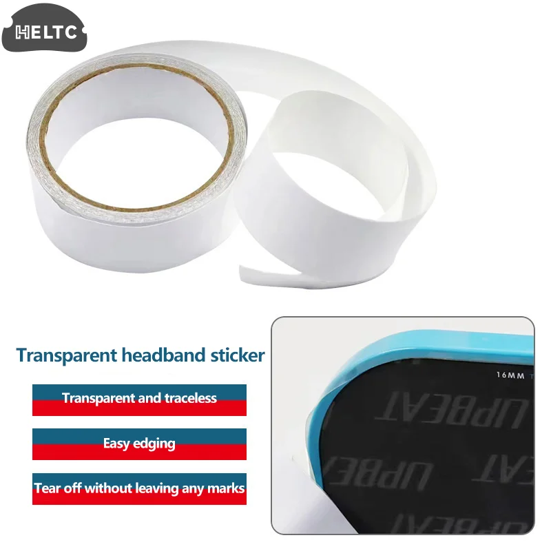 5M Pickleball Paddle Protection Tape Transparent Preservation Without Wrinkling Self Adhesive Racket Protective Edge Guard Tape