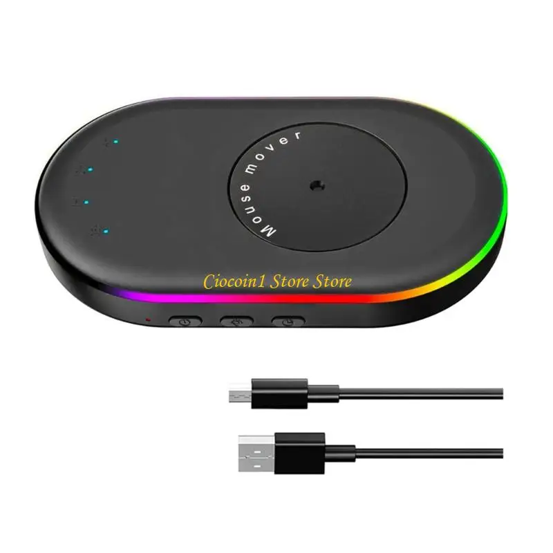 A3PC Mouse Jigglers,Undetectable Mouse Movers USB Port Adapter,Mouse Wiggler Shakers