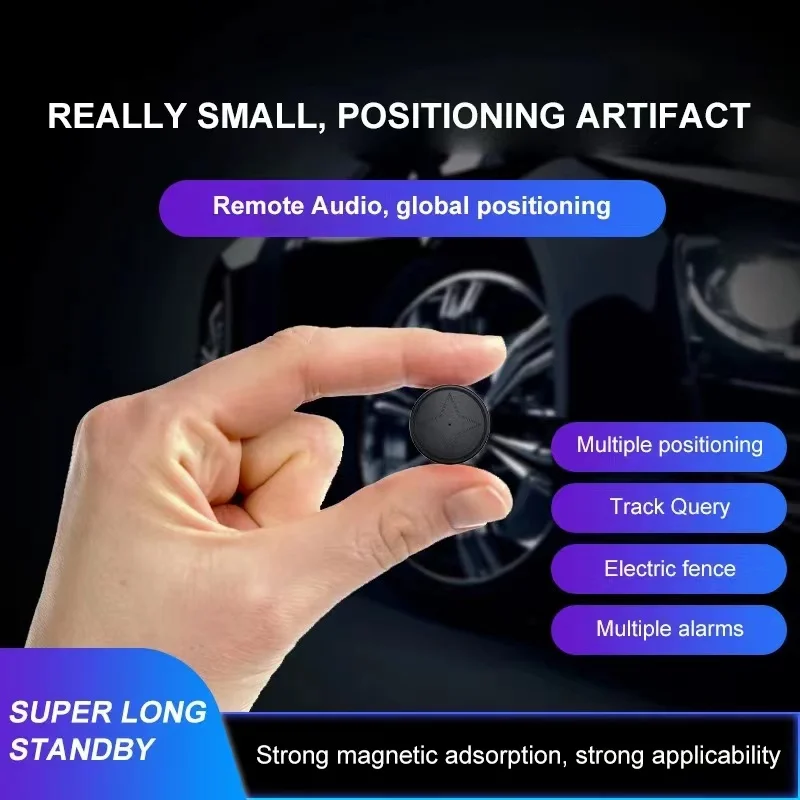 Portable GPS Mini Locator Real Time Tracker Automotive GPS Vehicle Tracker Anti-Theft For Cars Portable GPS Via Satellite  PG12