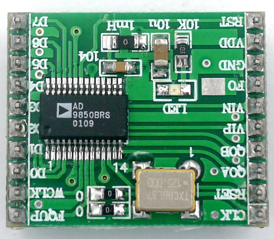 AD9850 (0~ 40M) DDS signal source, signal generator, DDS module