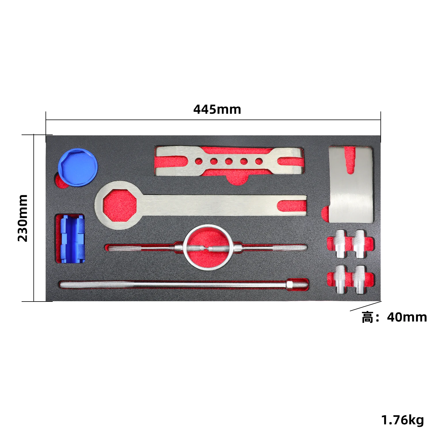 Fork Cap Socket Wrench Showa Shock Absorber Inner Tube Repairing Fork Cap Installation and Removal Tool Set