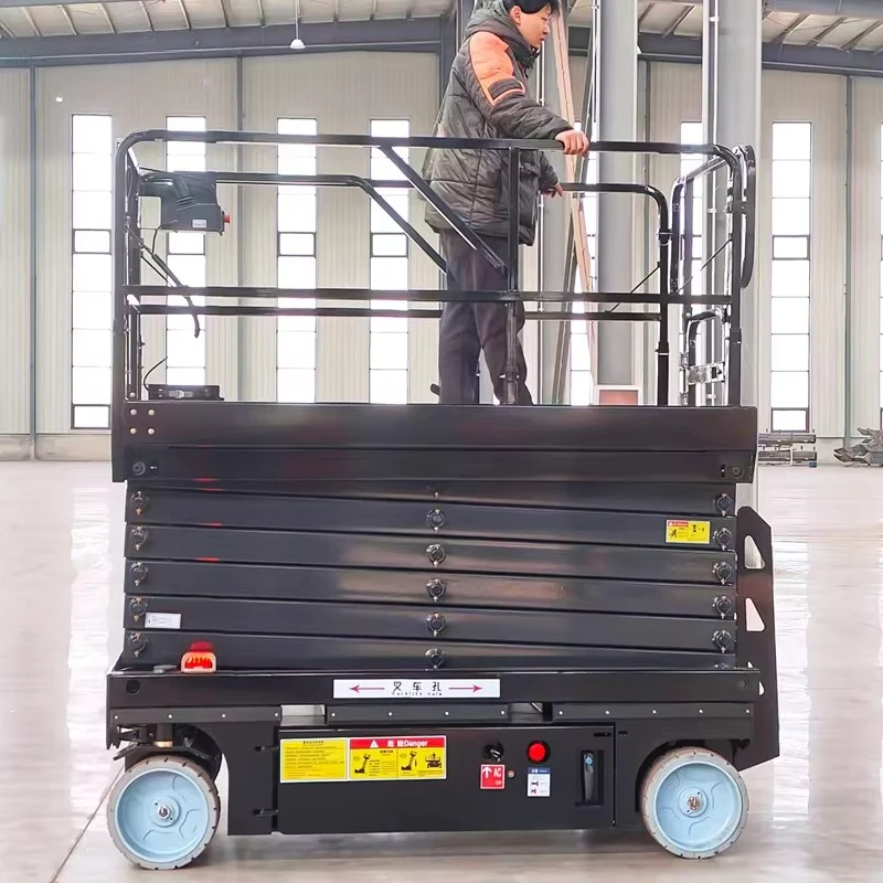 Hot Sale Cheap 12m Hydraulic Self-propelled Scissor Lift Mobile Electric Scissor Lifts Platform