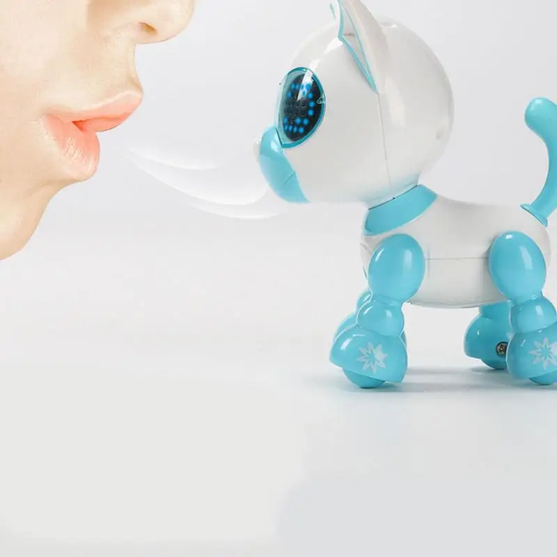 Electronic Animal Pets Robot Dog Voice Toys Music Song Toy For Kids RC Toys Birthday Electronic Pets Gifts For Boys Girls