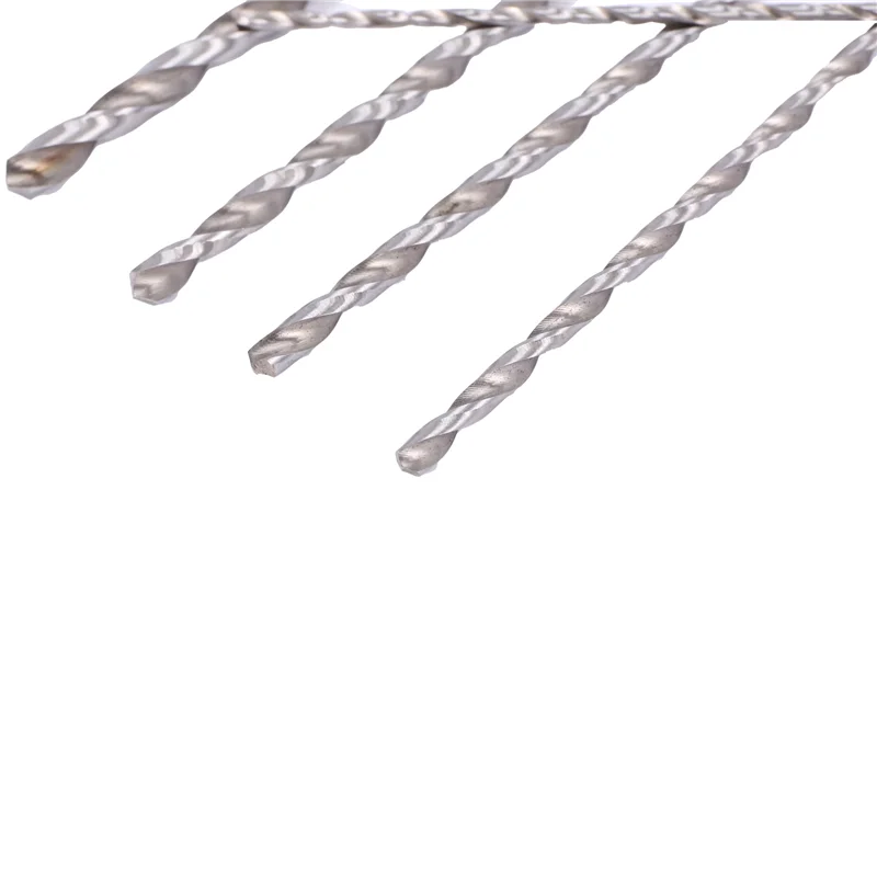 AB45 20PCS Extra Long High-Speed Steel Drill Bit Sets Straight Shank Twist Drill Bit Tool 2-5Mm For Wood