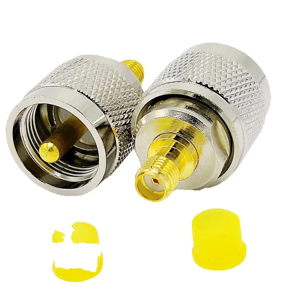 Radio Wireless Signal Output Conversion Connector SL16 UHF Male To SMA Female Walkie Talkie Antenna Adapter 1Pcs