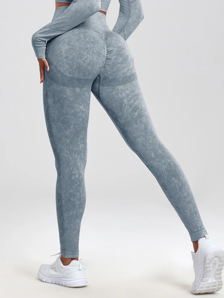 SVOKOR Leggings Fitness lavati per le donne pantaloni da allenamento senza cuciture elastico Butt Lift ciclismo abbigliamento sportivo stretto abbigliamento da palestra abbigliamento Casual