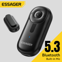 Essager Bluetooth 5.3 Adapter 3.5mm AUX Jacks For Audio Music Receiver Car Speakers Headset Tablet Laptop Bluetooth Car Receiver