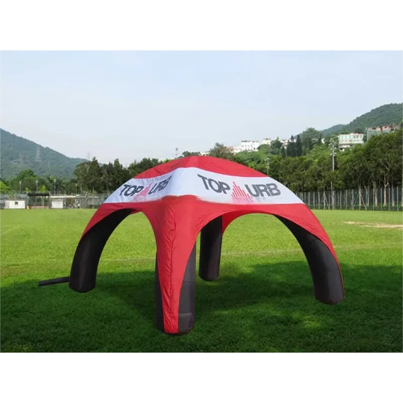 Outdoor Exhibition Air Spider Tent 4 Legs Inflatable Canopy Inflatable Spider Tent