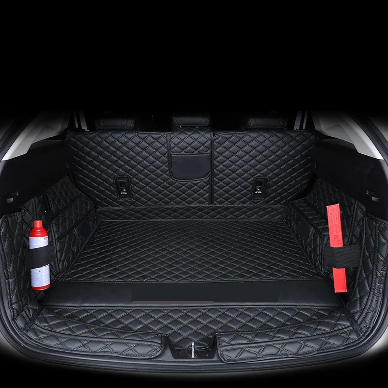 For Geely Tugella FY11 2019-2023 Car Styling Trunk Protection PU Leather Mat Catpet Interior Modification Cover Part Accessories