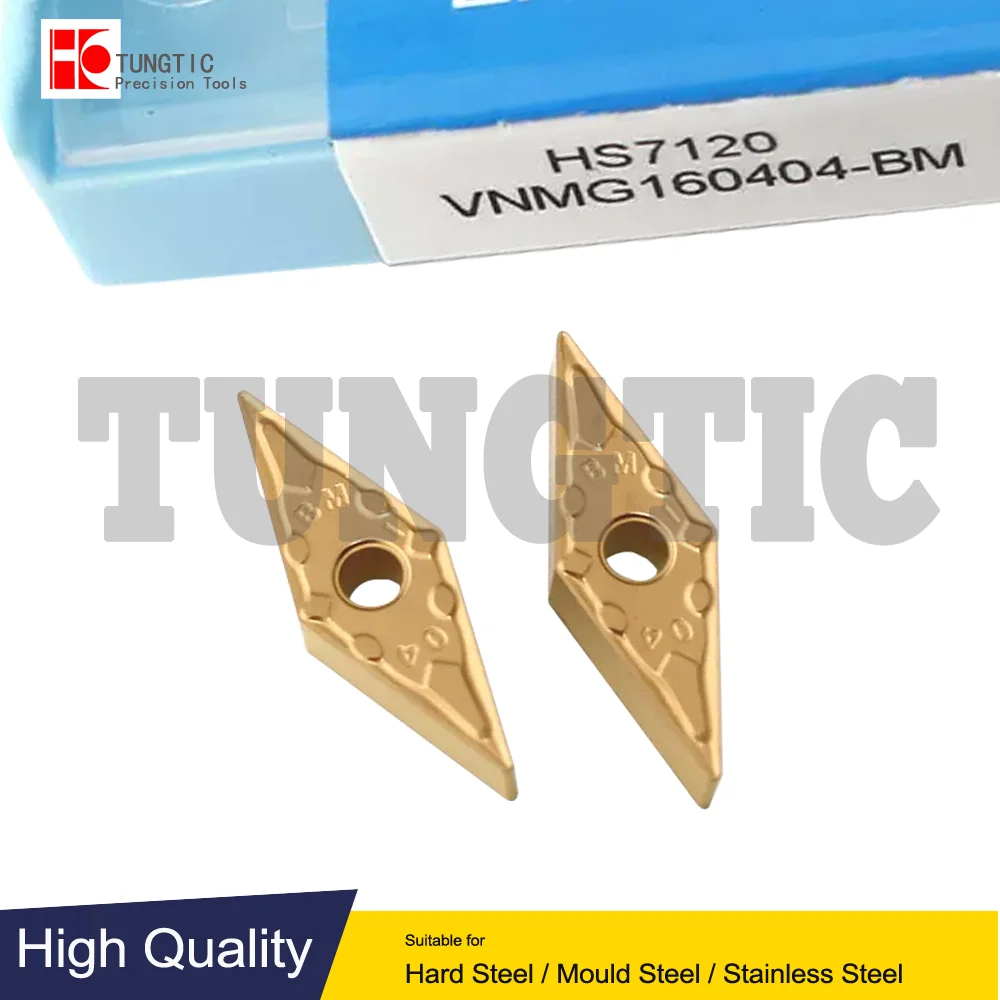 

VNMG160404-BM VNMG160408-BM VNMG160412-BM HS7225 HS7125 HS7120 Фреза для токарной обработки металла