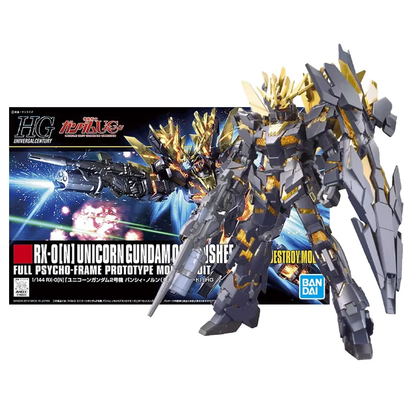 

Bandai Genuine Gundam Model Garage Kit HGUC Series 1/144 RX-0[N] UNICORN GUNDAM 02 BANSHEE NORN Anime Action Figure Toys