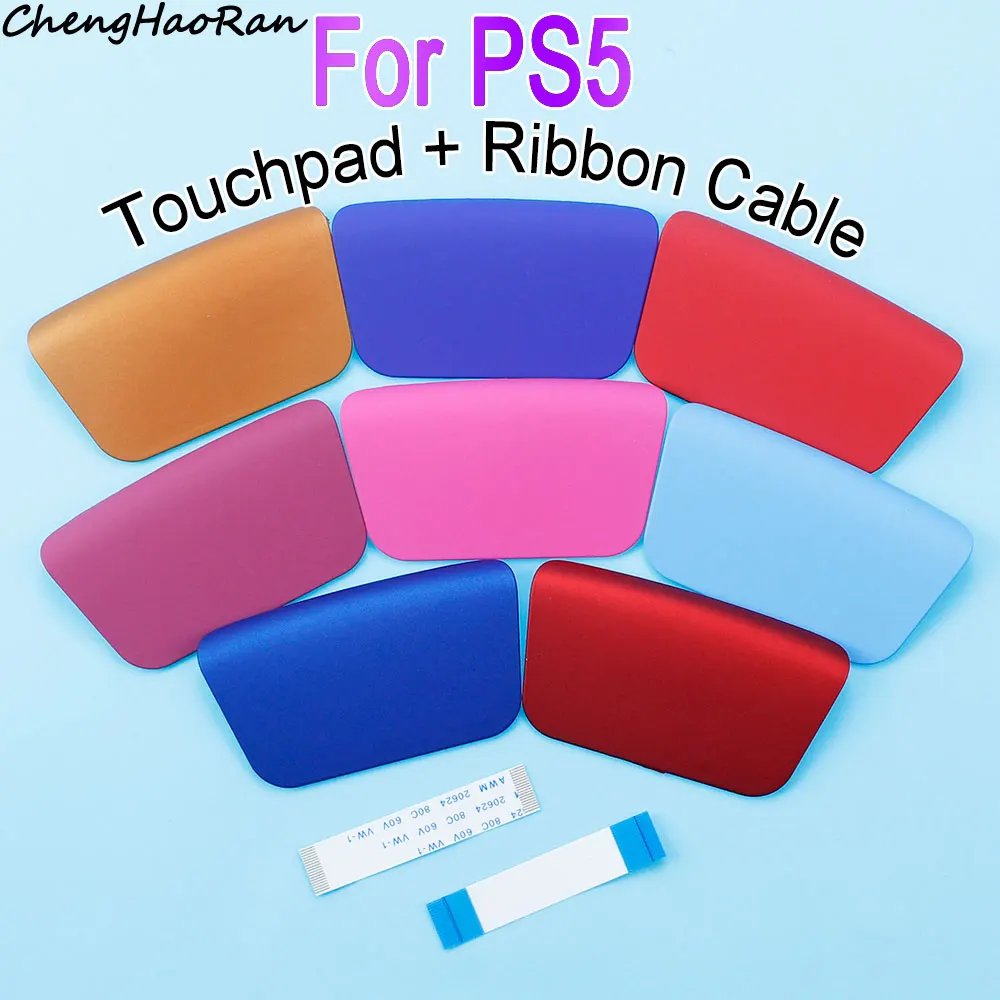 

1 Set For PS5 Frosted Touchpad & Touch Cable 18Pin Flexible Ribbon Connection Cable For PS5 Gamepad Controller Replacement Kit