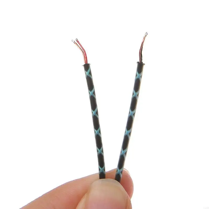 Reemplazo auriculares con cable cable J1HD Mantenimiento auriculares doblados 3.5 mm.