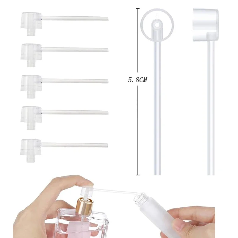 

10pcs 5.8cm Perfume Refill Tools Diffuser Funnel Cosmetic Pump Dispenser Portable New Sprayer Refill Pump Bottle Filling Device