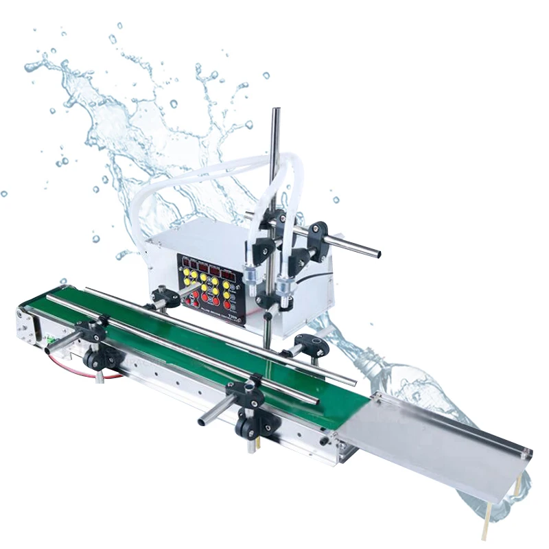 

Небольшая автоматическая двуглавая машина для розлива жидкостей 110 В 220 В, машина для розлива духов, машина для количественного розлива жидкого раствора