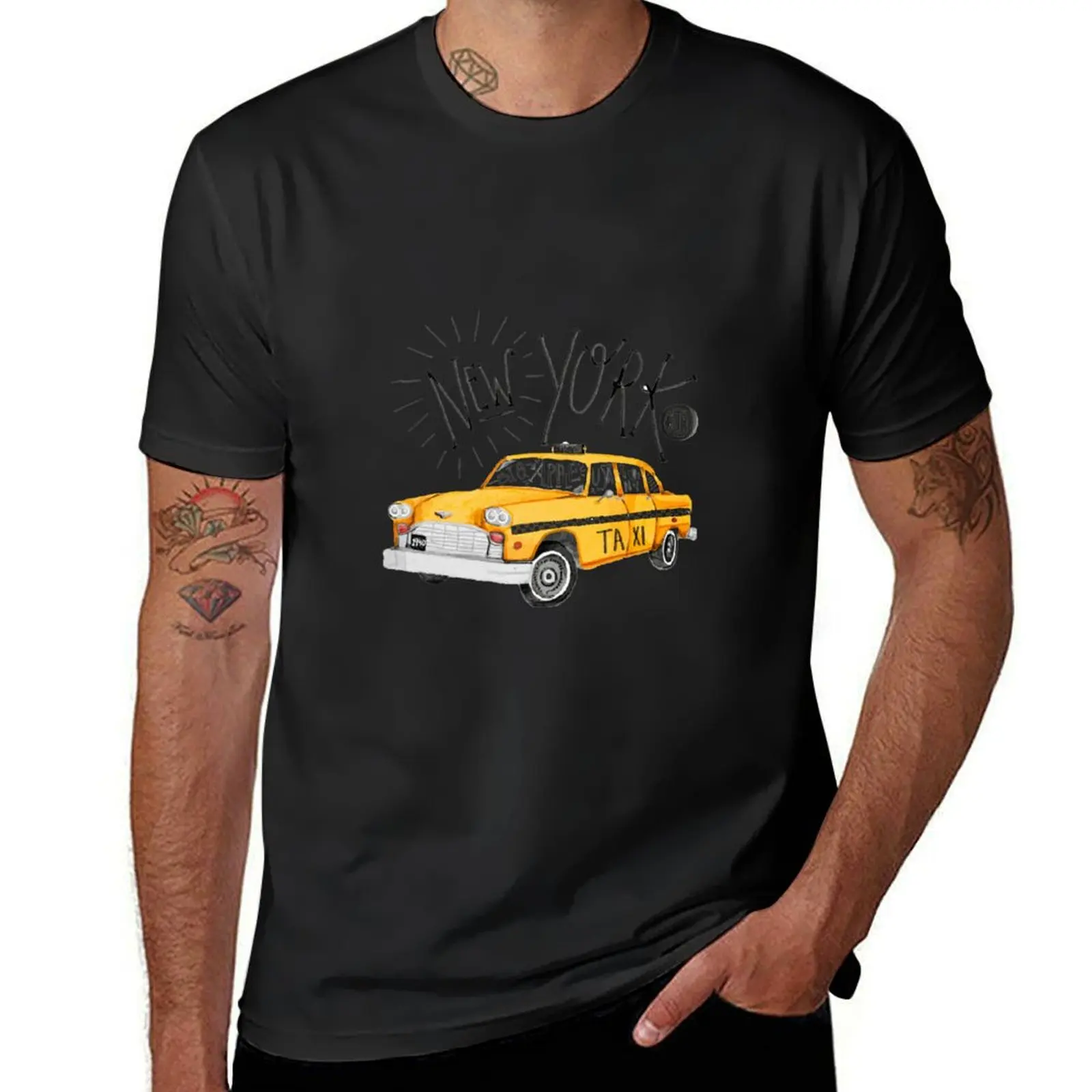 

Yellow Cab T-Shirt cotton graphic tees custom t shirt animal prinfor boys tshirts personalised shirts men graphic