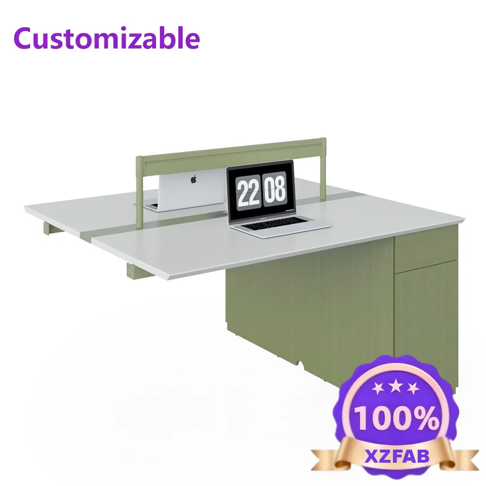 Factory Direct 2026 Modern Sturdy Steel Office Desk Small Convertible Computer Work Desk Home Office Writing Study Wholesale