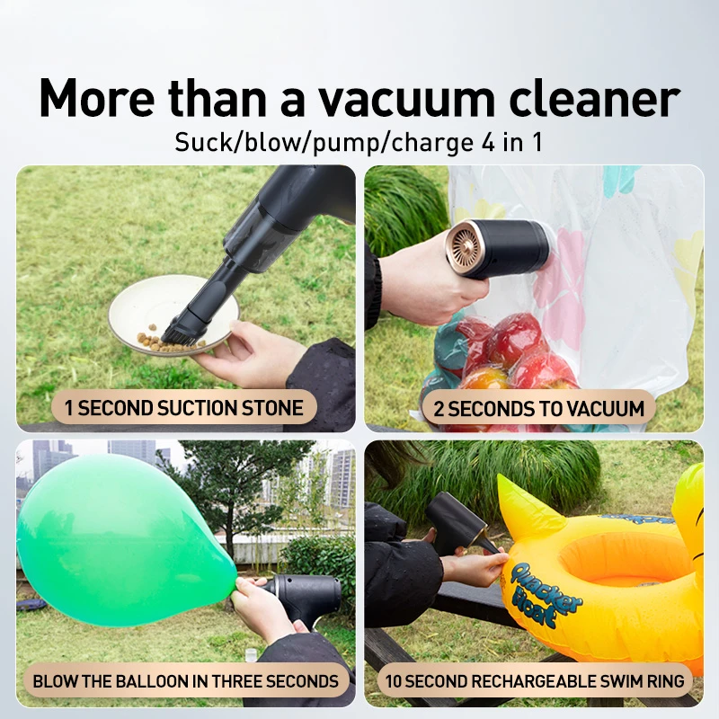 Xiaomi Youpin мини-автомобильный пылесос ручной портативный беспроводной пылесос мощный беспроводной пылесос бытовая техника