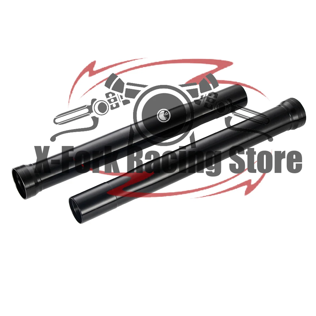 Black Front Outer Fork Leg Tubes 483mm For YAMAHA YZF R1 YZFR1 2007-2008 4C8-23136-10-00 Fork Suspension Stand Pipe Fork Stem