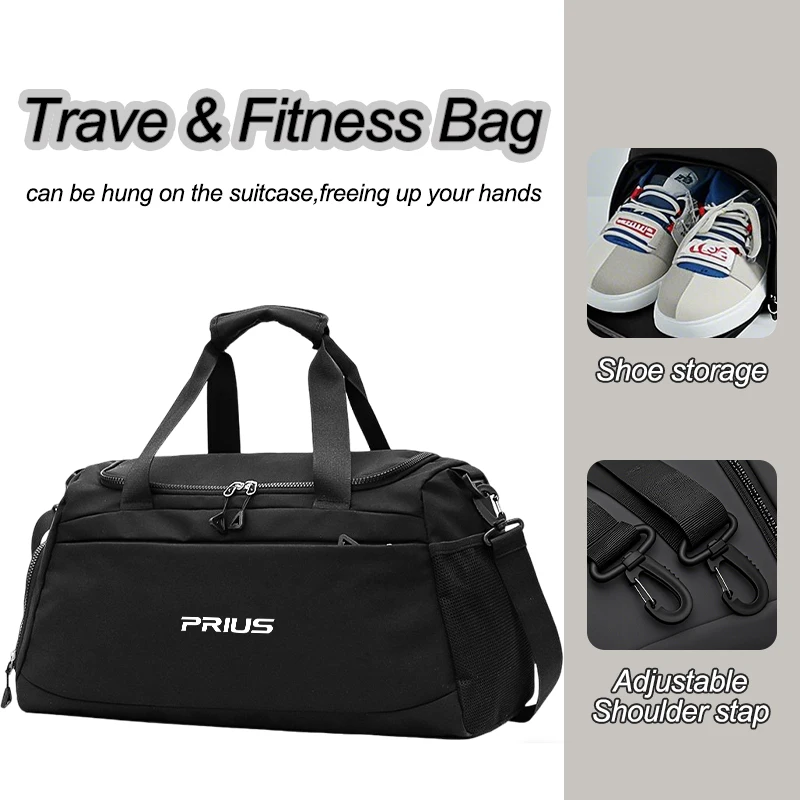 Bolsa de gimnasio, mochila de viaje, mochilas deportivas, bolsas de entrenamiento para Yoga y Fitness, paquete para Toyota Prius Yaris Corolla Auris CHR Land Cruiser R