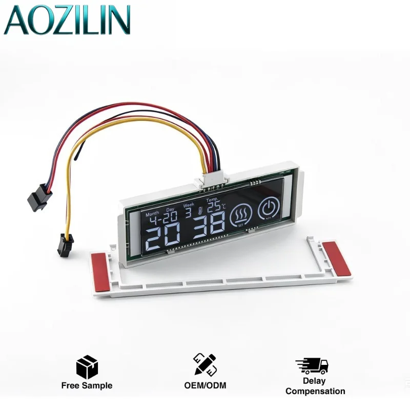 AOZILIN DC12V 24V Dual Button Touch Sensor Smart LED Wall Switch For Home Cabinet Mirror Light Lighting Control