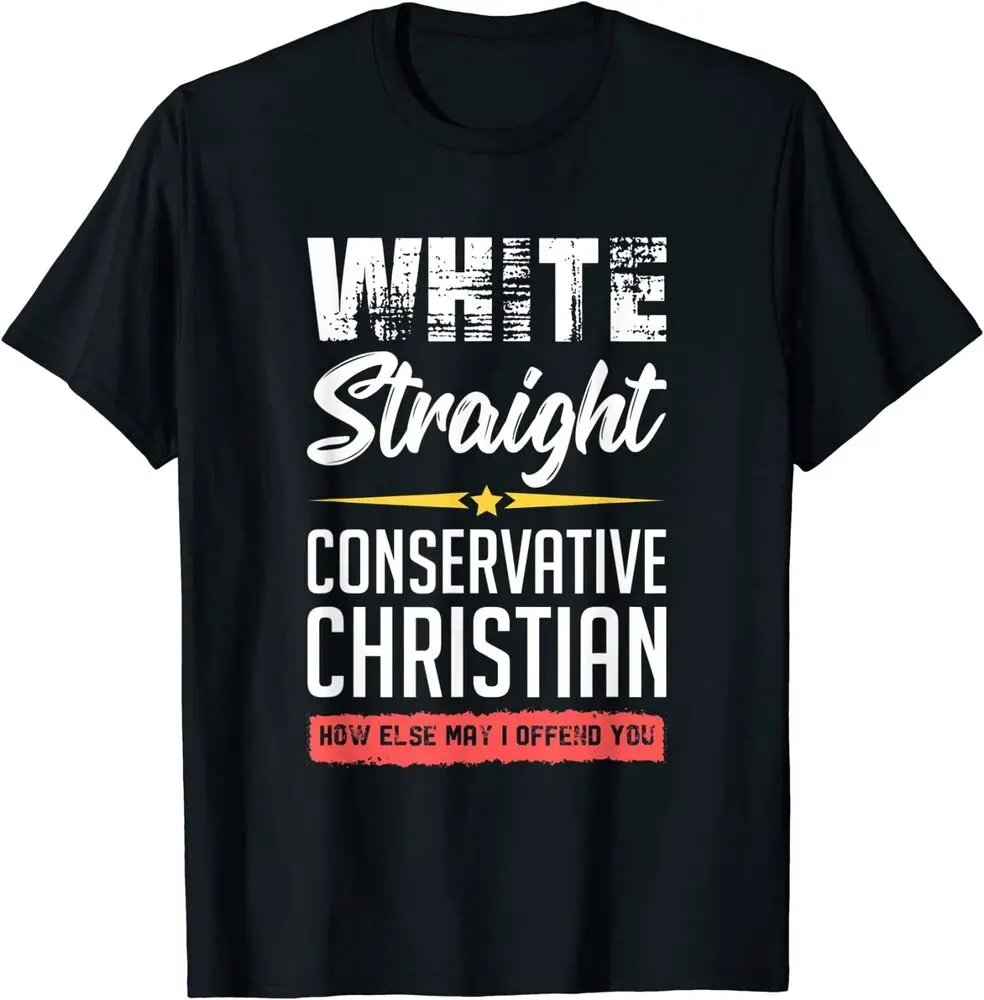 White Straight Conservative Christian Premium Great T-Shirt For Men Clothing Women Short Sleeve Tees Y2K Tops New Arrival