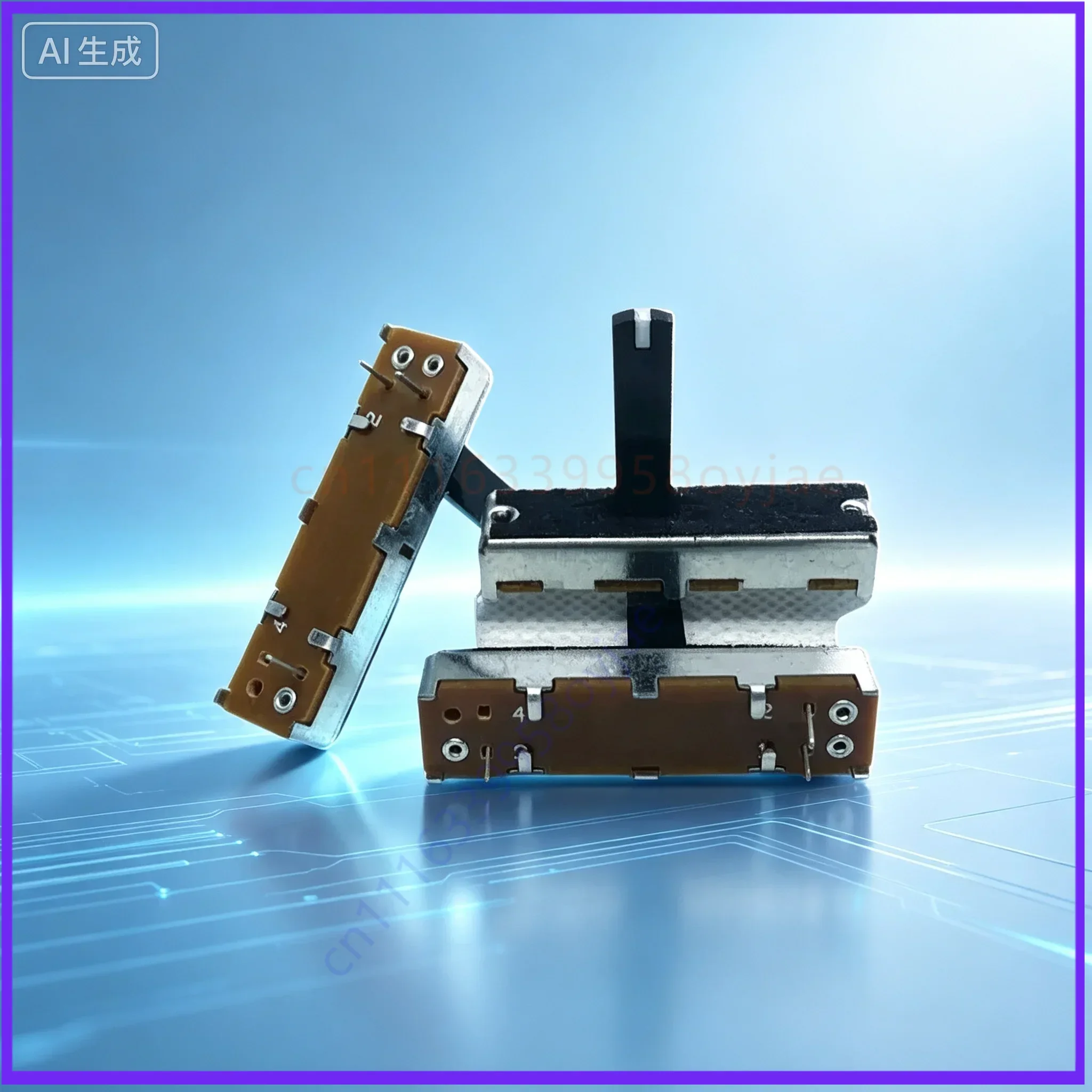 Slider 35MM Slide Potentiometer for Taiwan B10K B20K B50K W50K W100K 10MM 15MM 20MM Axis With Point 10PCS/LOT