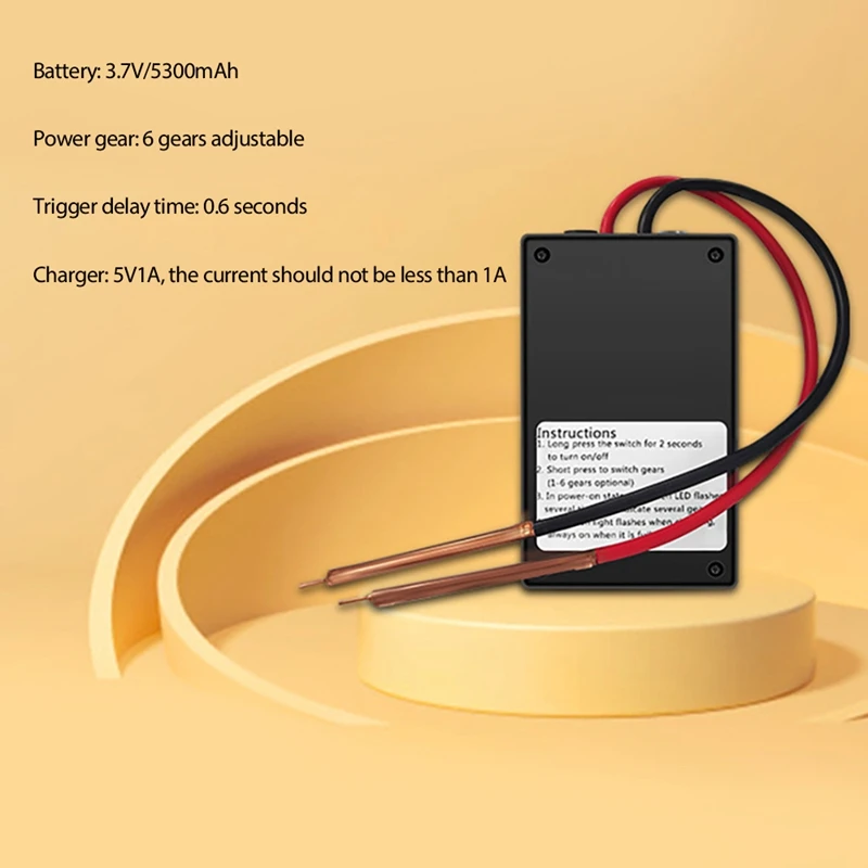 Мини-аппарат для точечной сварки HFES DIY 18650, сварочный аппарат с литиевой батареей