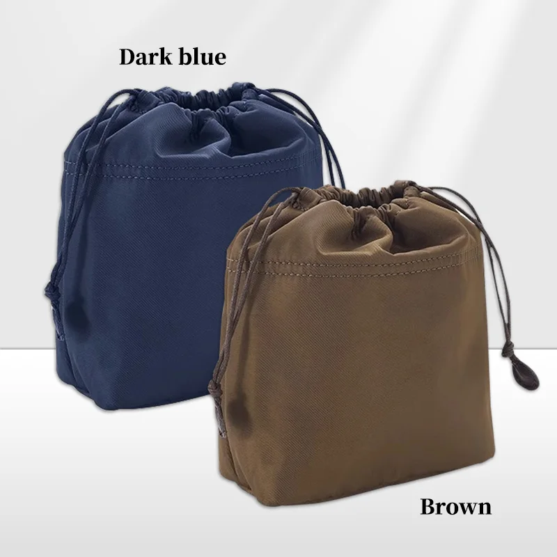 TINBERON-bolsa organizadora de maquillaje, bolso de nailon para cosméticos, se adapta a bolsa de cubo de lujo, bolso de viaje, bolsas de maquillaje