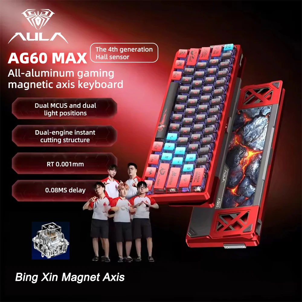 AULA AG60 Pro/MAX Wired Gaming Mechanical Keyboard Custom Full