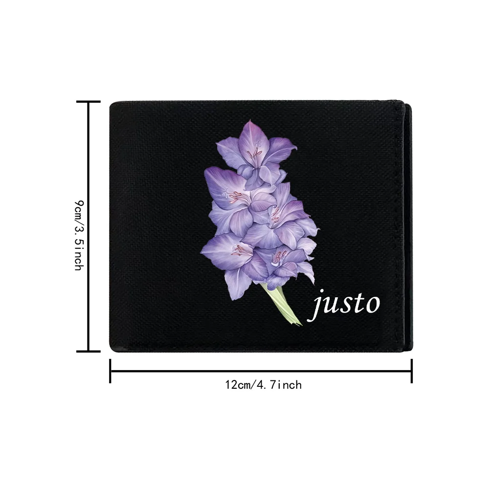 Personalized Customized Name Wallet Men Women Bank Card Storage Wallets Clips Purses Coin Pocket Pocketbook Credit Card Case Bag