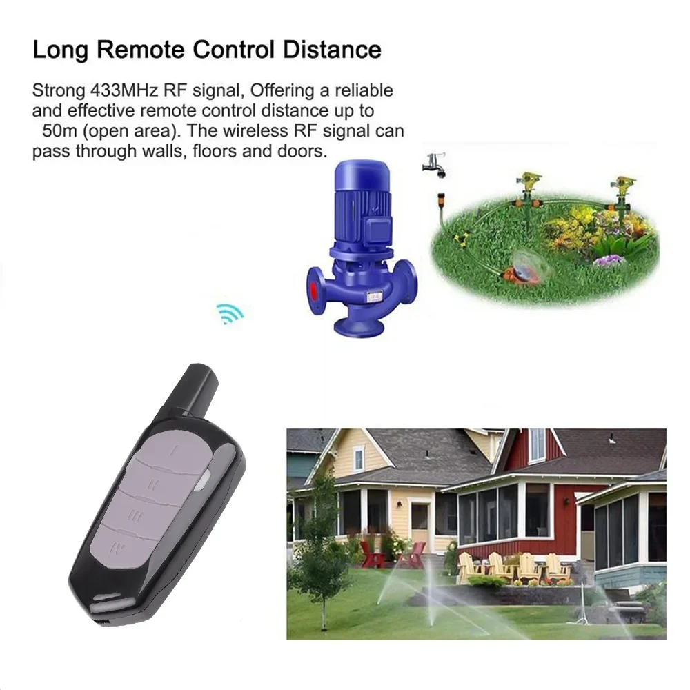 Universal Garage Door Control 433 mhz Remote Electronic Gate Opener 433 92mhz Self-copying Command Face To Face Copy Copier