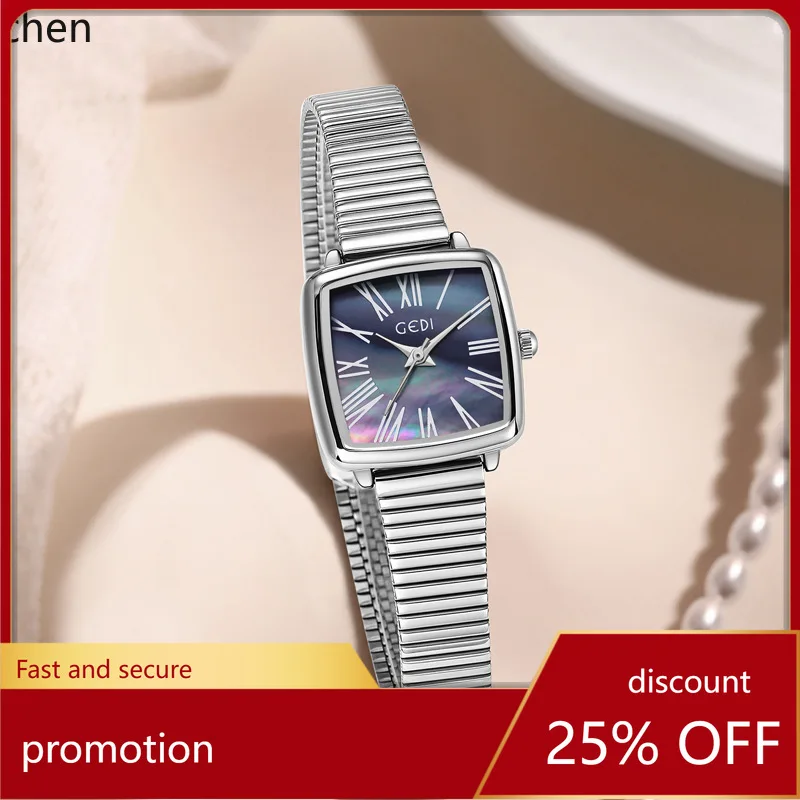 ZML women's vintage wristwatch, high aesthetic value, niche high-end women's quartz watch