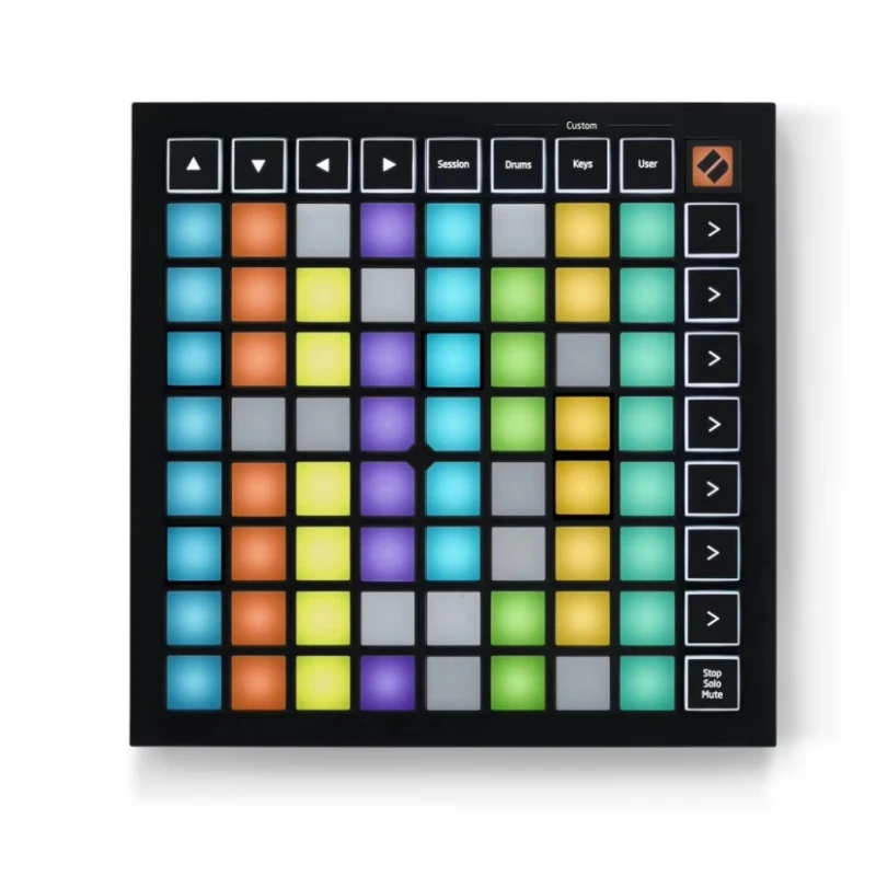 Portable 64 RGB pad MIDI grid controller Novation Launchpad Mini MK3 with 3 Custom Modes for Live performer