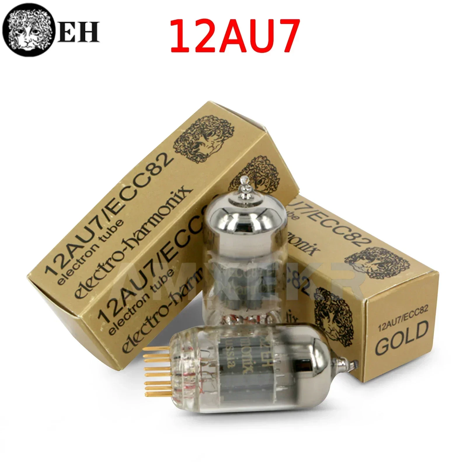 

Russia Vacuum Tube EH 12AU7 ECC82 Golden Foot Electronic Tube Amplifier Kit HIFI Audio Valve Original Exact Match Genuine