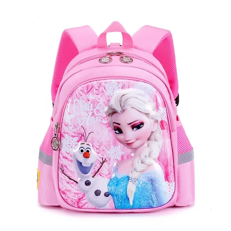 

Disney frozen Kindergarten schoolbag cartoon Elsa shoulder bag girl boy baby children schoolbag backpack