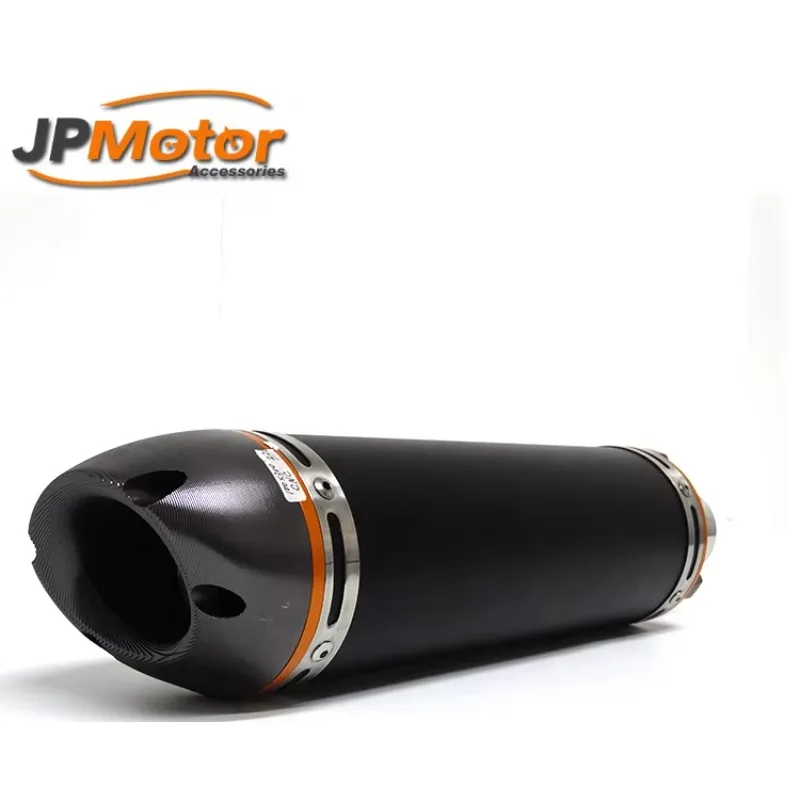 

STLF High Performance CNC Tips Exhaust Aluminum Scooter Muffler Pipe