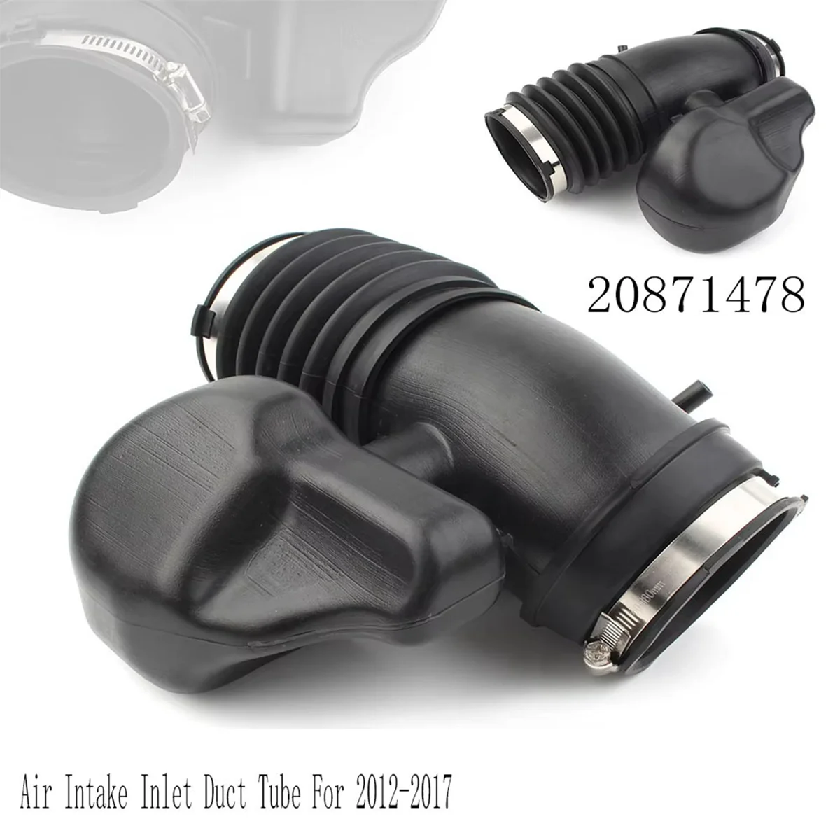 20871478 Car Air Cleaner Intake Inlet Hose Duct Tube for Chevrolet