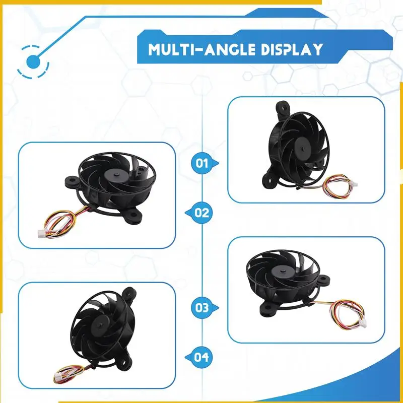 A93P Refrigerator Cooling Fan For Haier GW10C12MS1C9-57Z32 Freezer Fan Motor Refrigerator Fridge Radiator Freezer Accessories