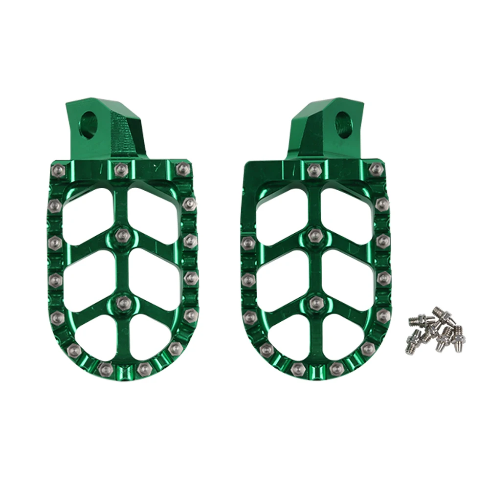 Motorrad-Fußrasten Fußpedale für Kawasaki KX125 KX250 1988 - 1996 KX 125 250 500 KX500 1988 - 2004 Zubehör – Detail 7