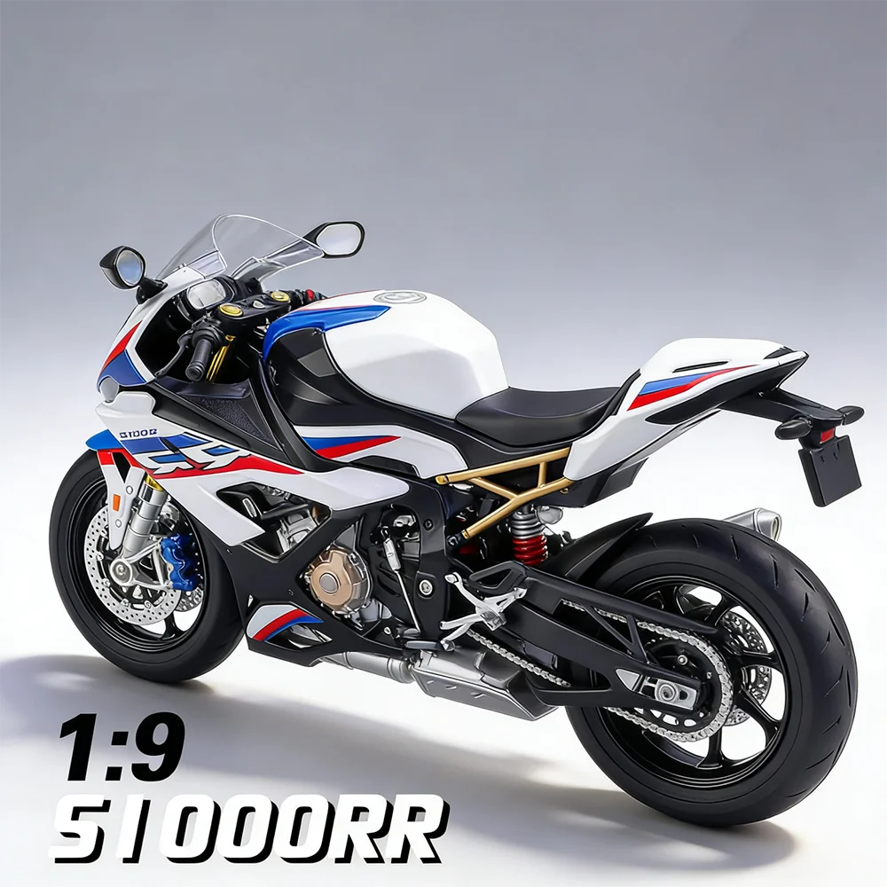 مقياس 1:9 S1000RR هوندا CBR1000 نموذج دراجة نارية لعبة الربط التوجيه قابل للسحب محرك ثلاثي القوائم نماذج هدايا للأطفال