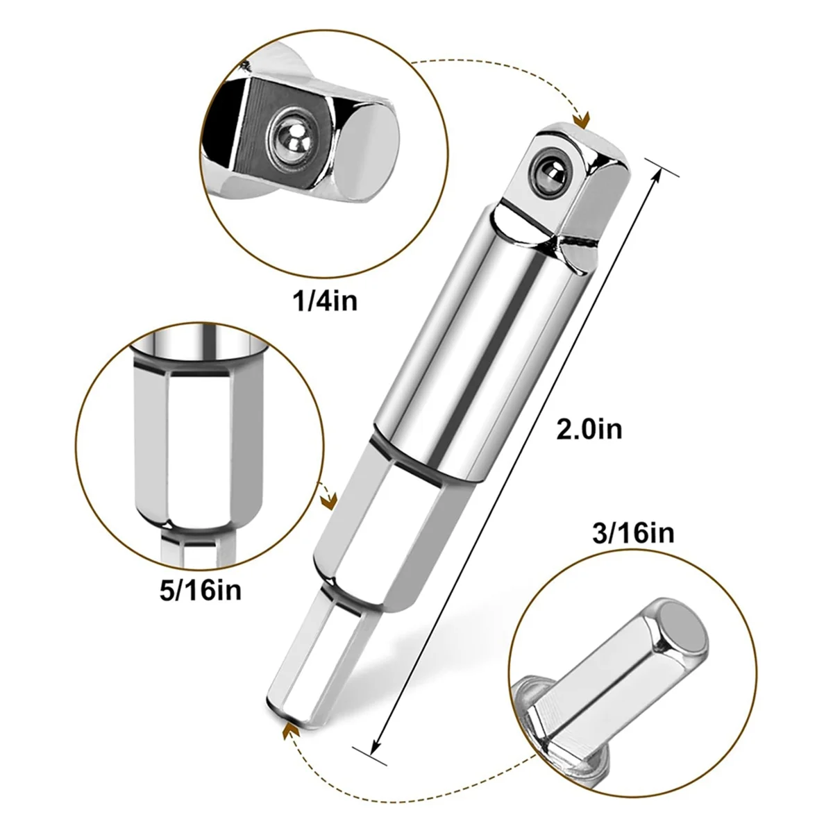 أداة إزالة الصمامات الأساسية A96Q ومجموعة مفاتيح خدمة HVAC مع محول لقمة سداسية، مقاس SAE 1/4 و5/16 منفذ، 10 قطع من نوى الصمامات وما إلى ذلك