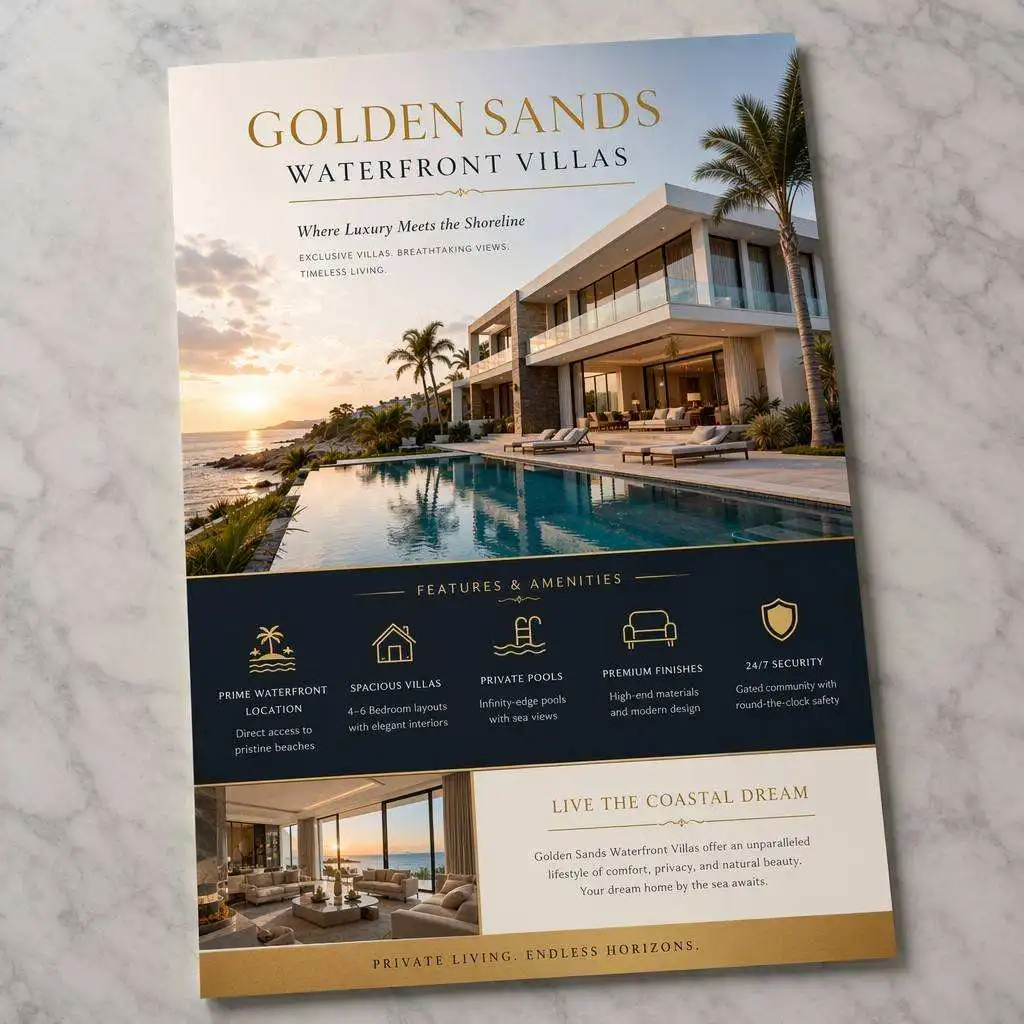 500Pcs Personalized A5 Paper Flyers Custom Printed Leaflets Shop Party Event Business Promotion Advertising Handouts