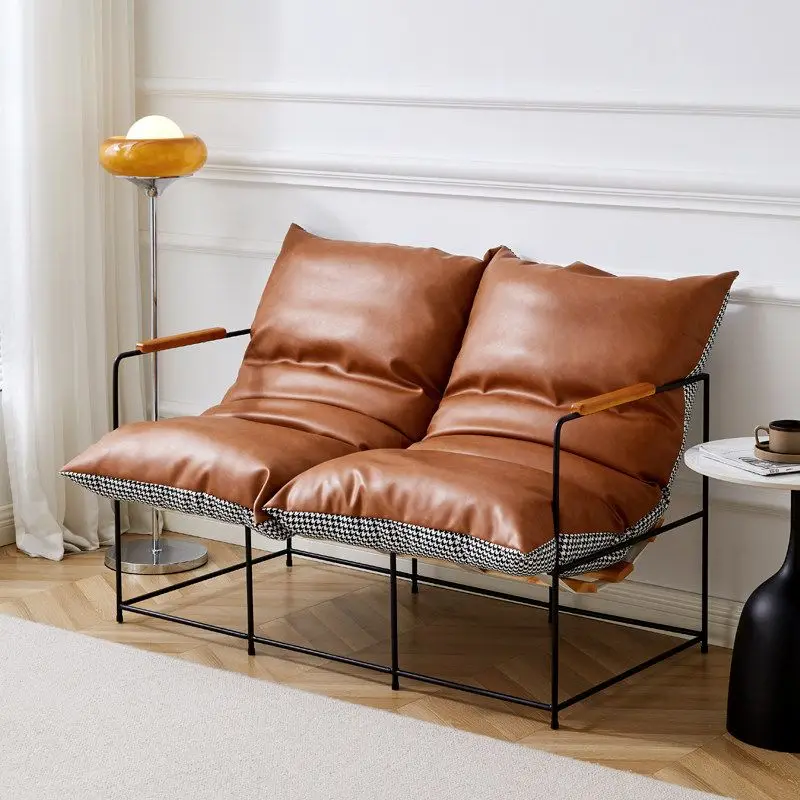 Sofa combination small apartment, designer simple sofa chair for decoration store