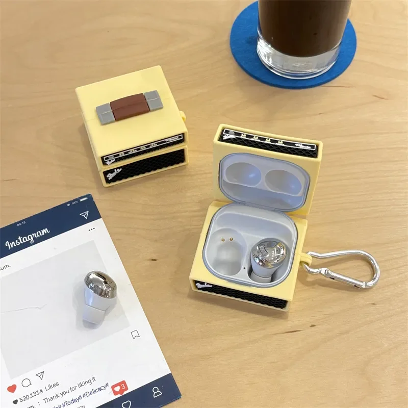 

Cartoon Soft Silicone Audiophile Earphone Protective Cover for Samsung Galaxy Buds 3 Headphone Case for Galaxy Buds 3 Pro