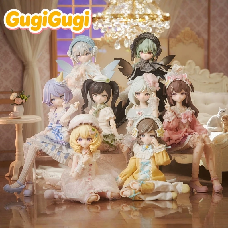 Genuine Good Night Ojosama Series Special 1/6 Action Figure Bjd Blind Box Model Cute Doll Model Desktop Decoration Collect Gift